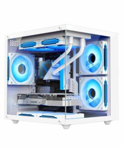 Alternative view of Boîtier PC gaming Ruixi Carnival / Panshi S1 (Blanc)