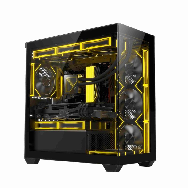Boîtier PC gaming Ruixi Carnival / Panshi 360M (Noir)
