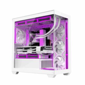 Boîtier PC gaming Ruixi Carnival / Panshi 360M (Blanc)