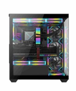 Boîtier PC gaming Ruixi Carnival / Panshi 360A (Noir)