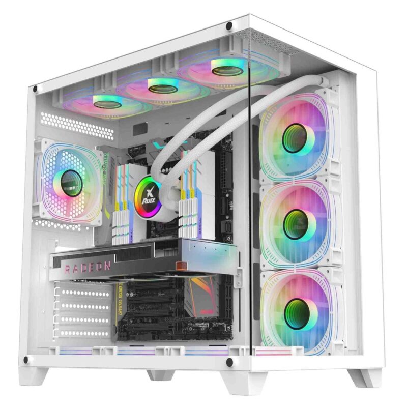 Boîtier PC gaming Ruixi Classic pro max (Noir)