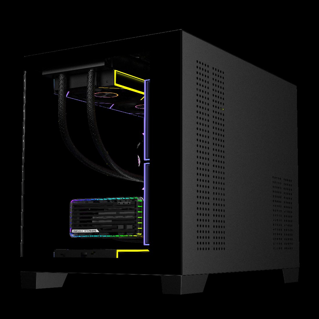 Boîtier PC gaming Ruixi Zhuiying M360 (Noir)
