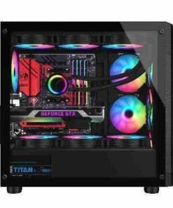 Boîtier PC gaming Ruixi Classic (Noir)