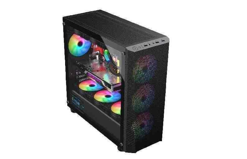 Boîtier PC gaming Ruixi Classic (Noir) – Image 2