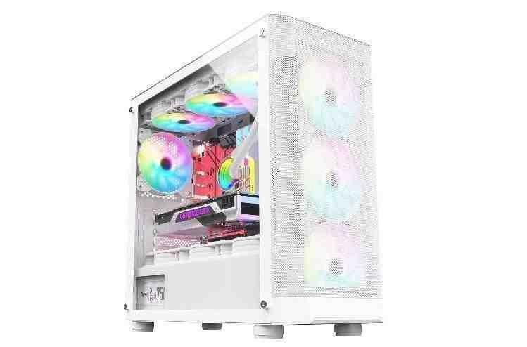 Boîtier PC gaming Ruixi Classic (Blanc) – Image 2