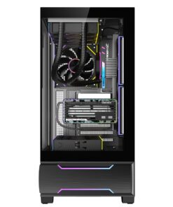 Boîtier PC gaming Ruixi Halo halo 7 (Noir)
