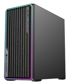 Boîtier PC gaming Ruixi Halo halo 8 (Noir)