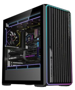 Alternative view of Boîtier PC gaming Ruixi Halo halo 8 (Noir)