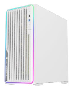 Boîtier PC gaming Ruixi Halo halo 8 (Blanc)