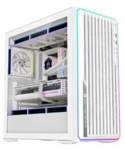 Alternative view of Boîtier PC gaming Ruixi Halo halo 8 (Blanc)