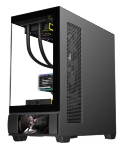 Boîtier PC gaming Ruixi Halo halo X (Noir)