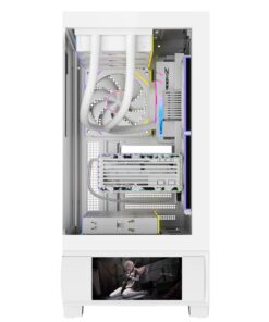 Alternative view of Boîtier PC gaming Ruixi Halo halo X (Blanc)