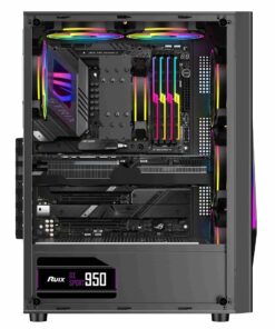 Alternative view of Boîtier PC gaming Ruixi Carnival / Panshi LC01 (Noir)