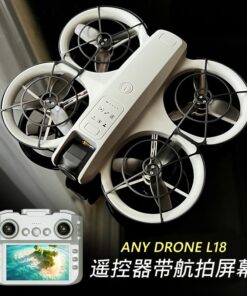 Drone quadricoptère H46 — évitement d'obstacles à flux optique