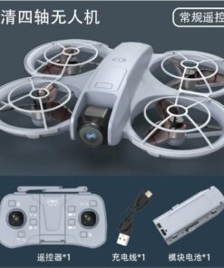 Alternative view of Drone quadricoptère H46 — évitement d'obstacles à flux optique