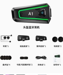 Kit mains-libres Bluetooth pour casque moto A1