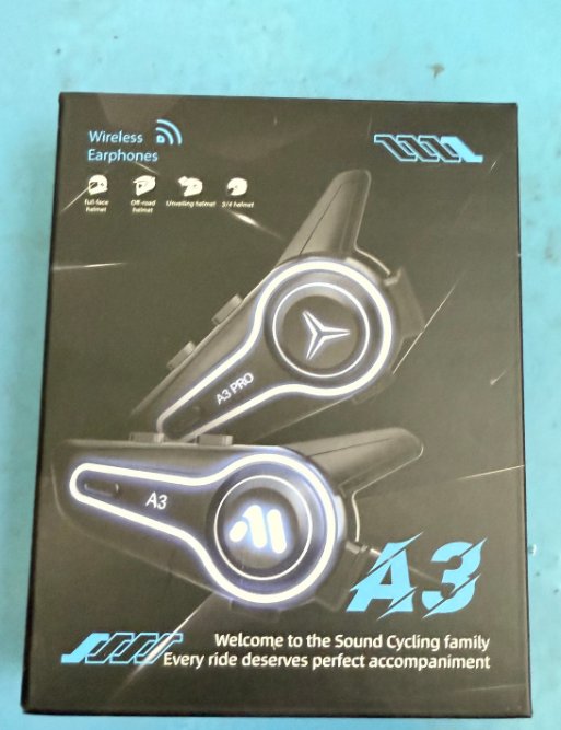 Kit mains-libres Bluetooth pour casque moto A3 – Image 2