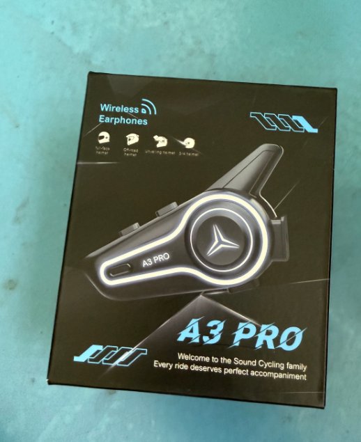 Intercom Bluetooth pour casque moto A3 PRO pack duo – Image 2