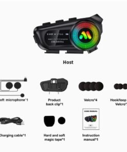 Kit mains-libres Bluetooth pour casque moto R1