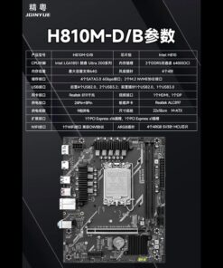 Carte mère Jingyue H810M-D/B