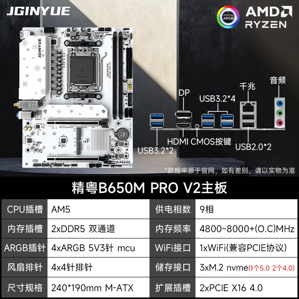 Carte mère Jingyue B650M PRO V2