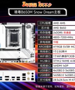 Carte mère Jingyue B650M Snow Dream