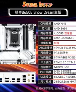 Carte mère Jingyue B650E Snow Dream