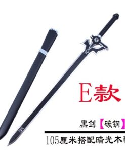 Katana de cosplay — noir 剑