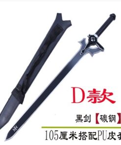 Katana de cosplay — noir 剑