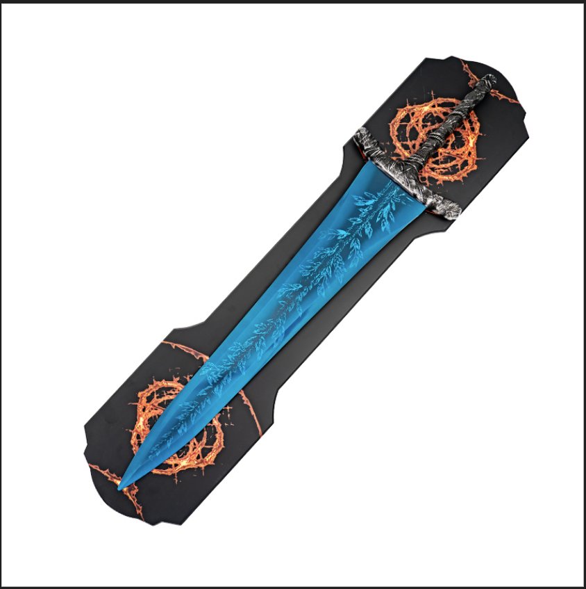 Katana de cosplay — 120cm Elden Ring — épée Dark Moon