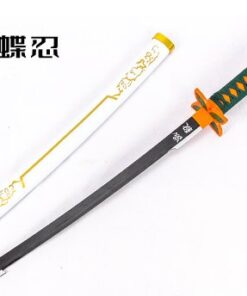Katana de cosplay — blanc Shinobu papillon (Demon Slayer) 尖鞘