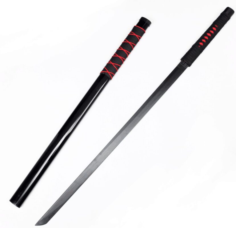 Katana de cosplay — 卡卡西 rouge 木