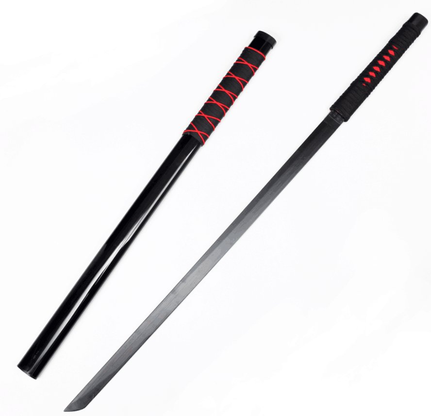 Katana de cosplay — 卡卡西 rouge 木