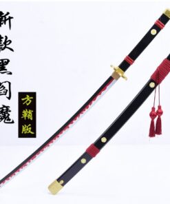 Katana de cosplay — noir Enma (One Piece) 方鞘