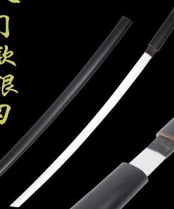 Katana de cosplay — katana lame argentée