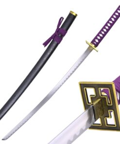 Katana de cosplay — 深 violet noir 鞘千本樱