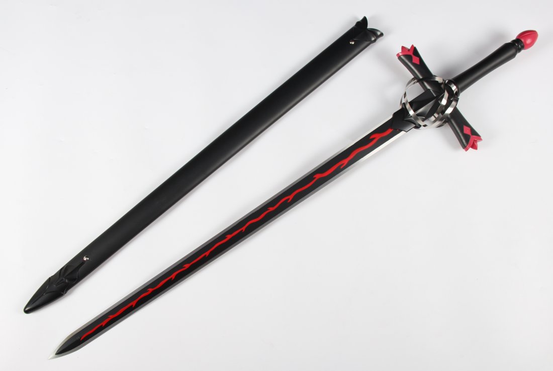 Katana de cosplay — noir 贞德