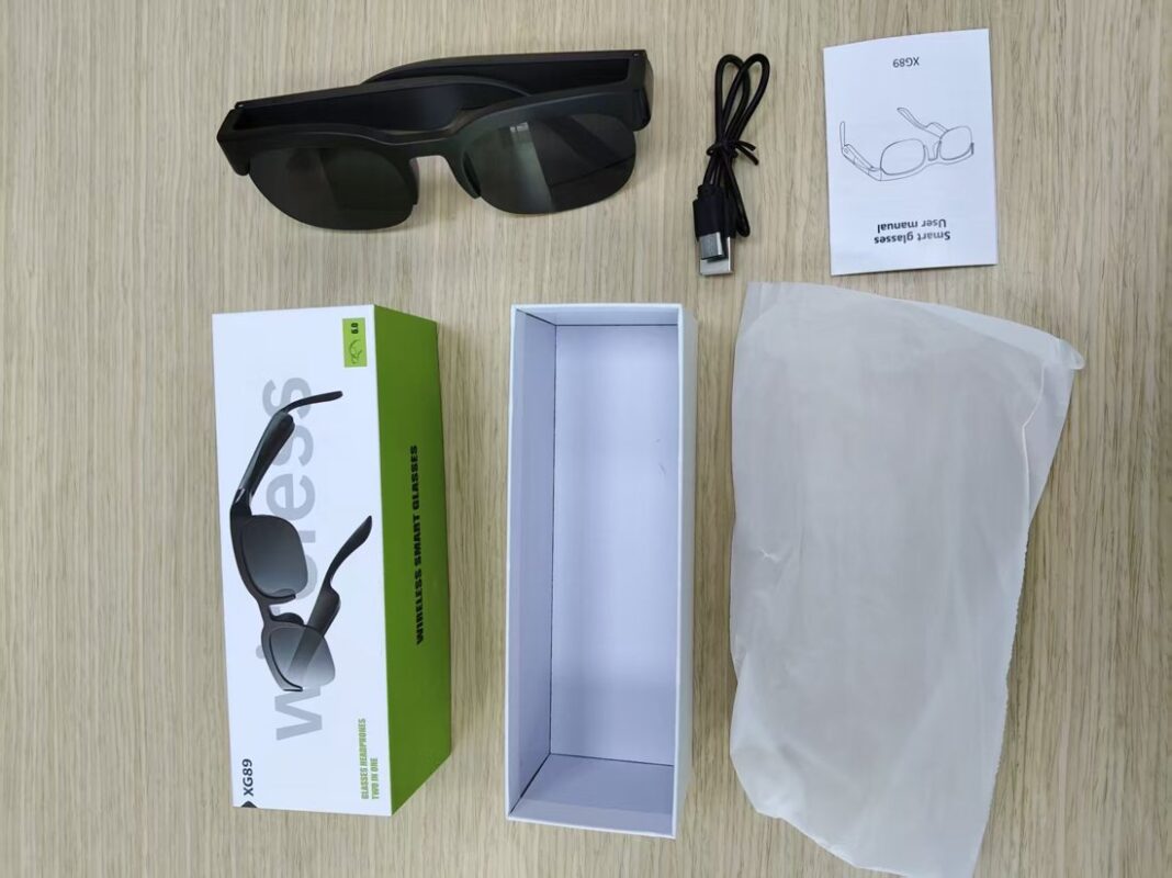 Lunettes connectées AI XG89 PRO