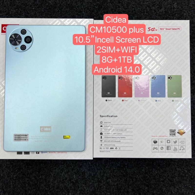 Tablette Android CIDEA CM10500 plus