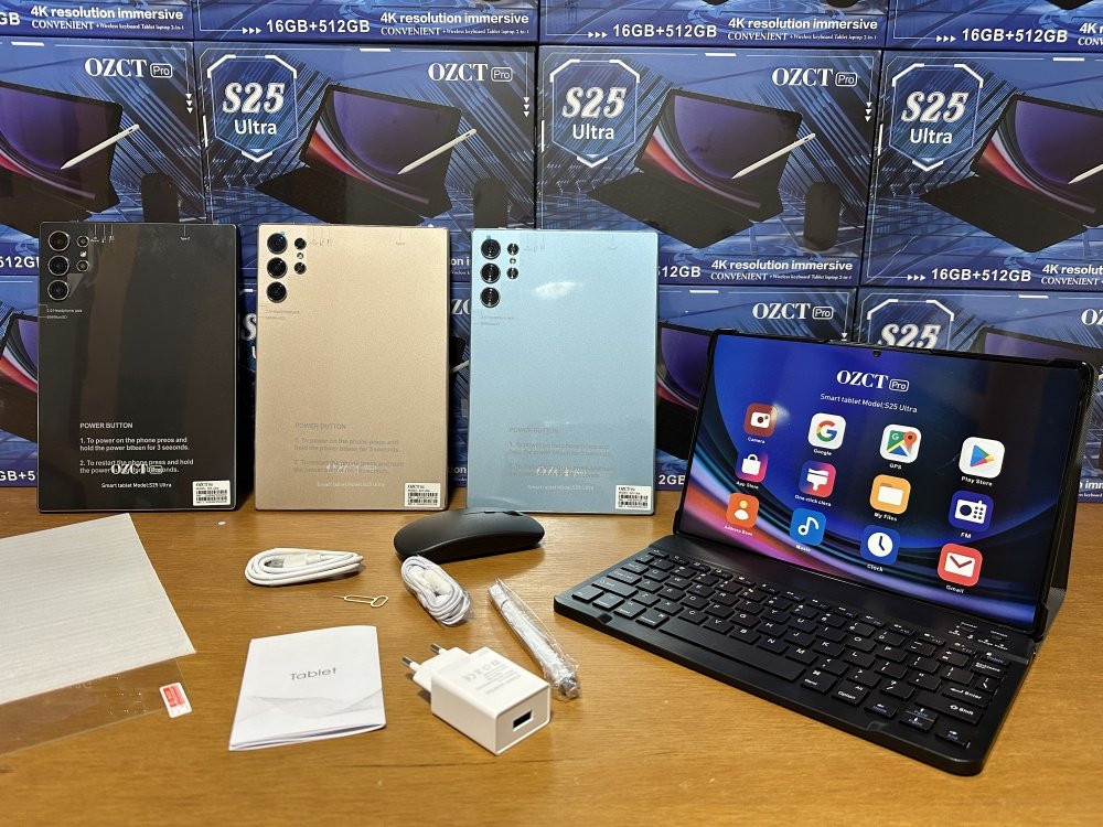 Tablette Android OZCT S25Ultra