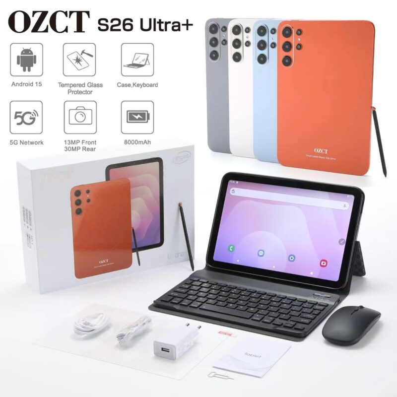 Tablette Android OZCT S26 ULTRA+