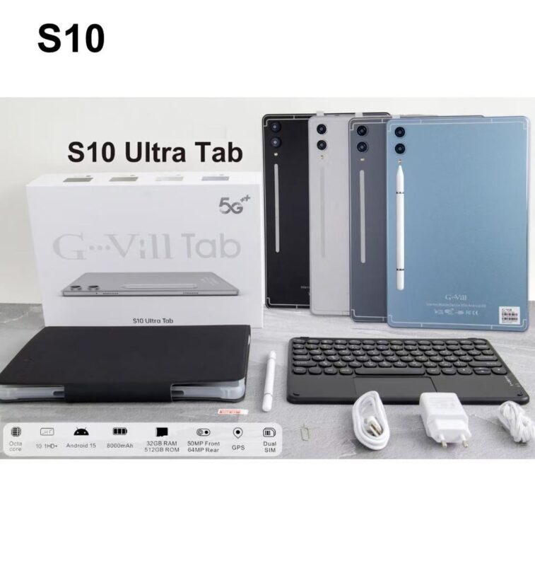 Tablette Android G VILL s10 ultra tab
