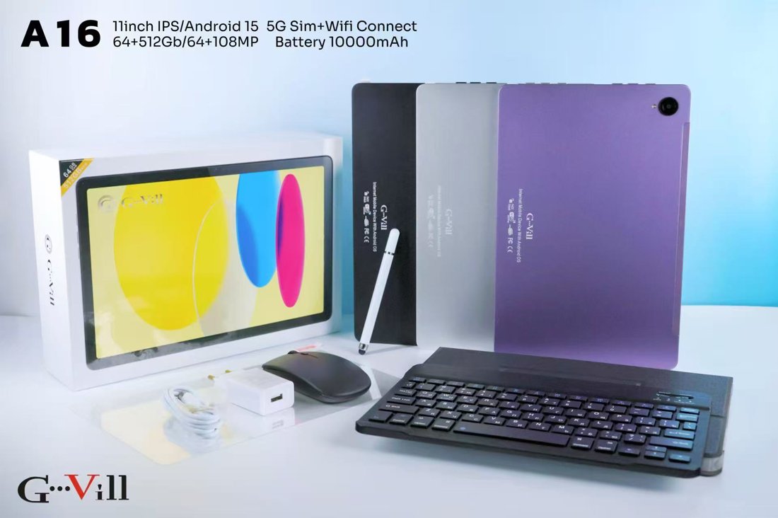 Tablette Android GVILL A16